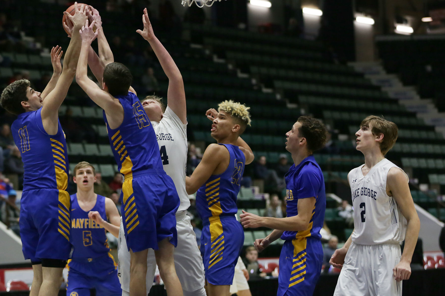 Boys basketball: Lake George vs. Mayfield